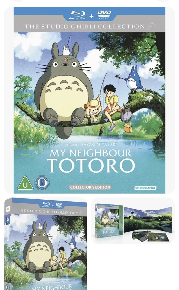 My Neighbour Totoro Collector's Edition Blu-ray DVD Region 2 - New, Sealed - Image 4 of 4