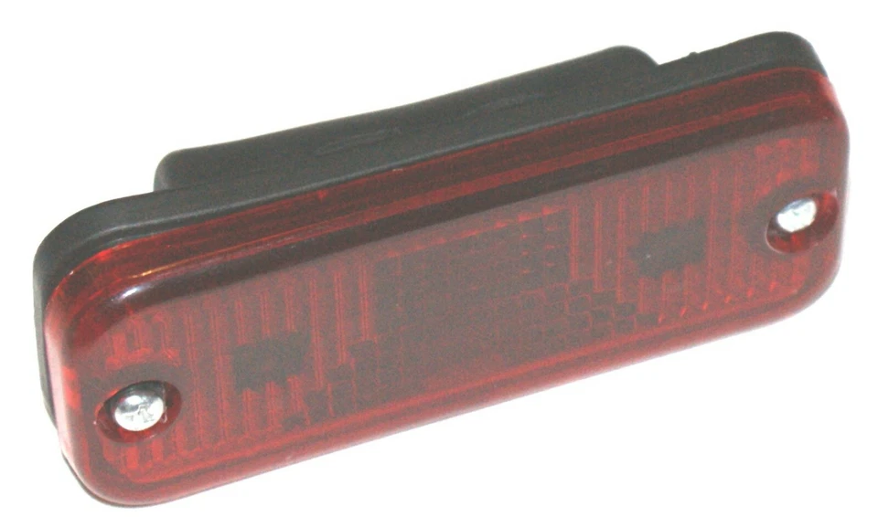 Positionsleuchte Umrißleuchte rot (100x40) passend für MB Evobus O340 O350 O404 - Bild 2 von 2