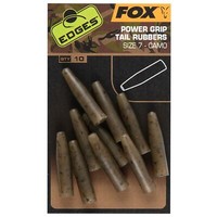 Fox Edges Camo Powergrip Tail Rubbers Size 7 - 10 Bleiclips, Befestigungsclips