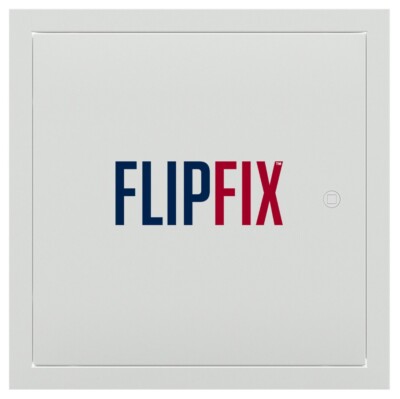 (150 x 150 mm) FlipFix Metall Zugangspanel - 2 STUNDEN Brandbewertung - 5 Minuten Montage
