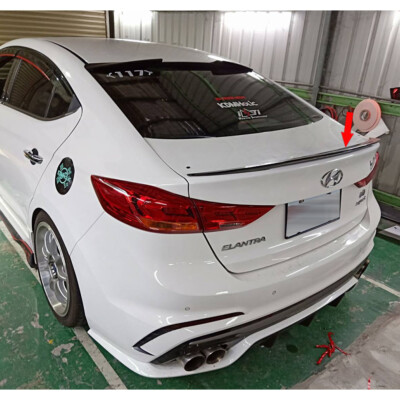 Fit For Hyundai AD Elantra Avante 4DR Sedan P Look Trunk Spoiler Painted Color