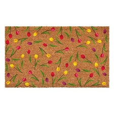 109321729 Colorful Tulips Doormat 17" x 29"