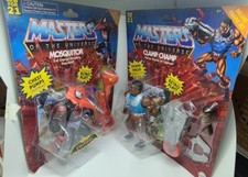 LOT OF 2 Masters of the Universe Origins Deluxe Mosquitor and Champ Clamp- 2item