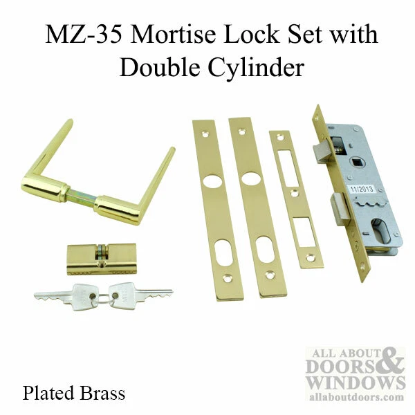 Papaiz Storm Door Lock and Handle Keyed Both Sides Fits 322 323 MZ35 Storm Doors - Image 2 of 3
