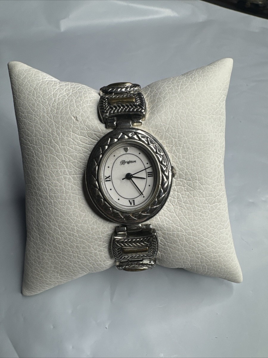 Brighton Bentley Toggle Watch Silver Gold New Battery Great Condition Brighton Bentley Toggle Watch Silver Gold New Battery | eBay main image 2