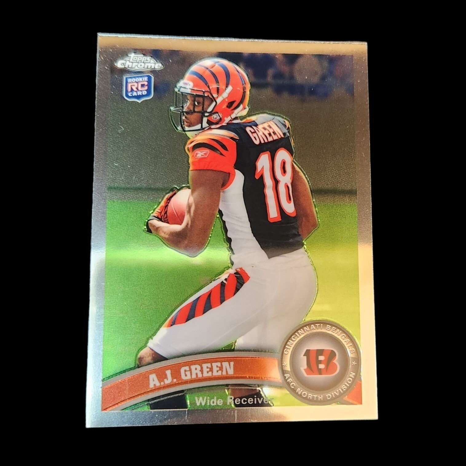 A.J. Green 2011 Topps Chrome Refractor Rookie Card Cincinnati Bengals 150