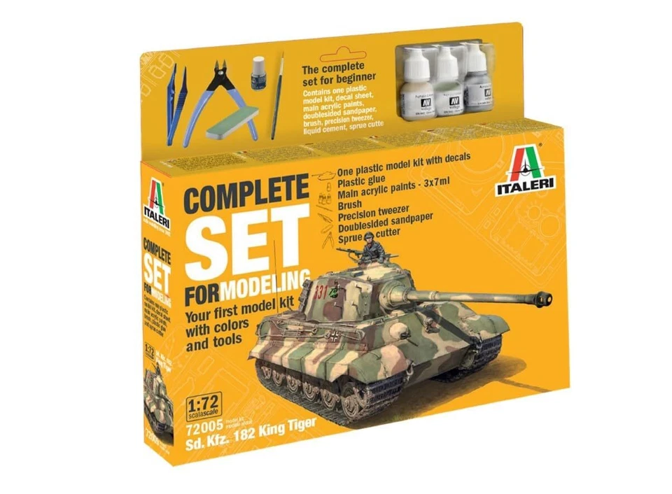 1 72 ITALERI King Tiger Kit IT72005