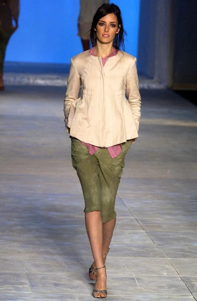 Chloe by Phoebe Philo Spring 2003 Runway Bermuda Shorts for Women FR 36 / US 4