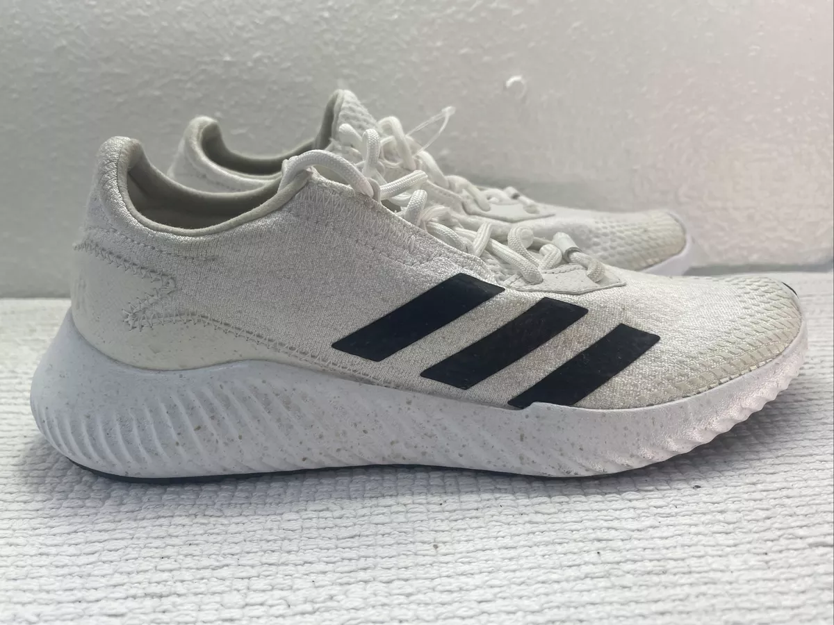 White adidas sales trainers size 8