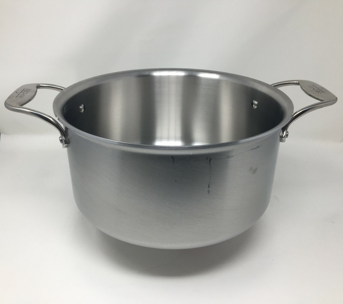 All-clad, 6-qt-7-qt-8-qt -12-qt..D3, D5, Stock Pots NO lid (Your