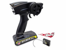MT-303 RADIOCOMANDO HIMOTO 2.4 Ghz A VOLANTINO + RICEVENTE 3 CANALI TX + RX 