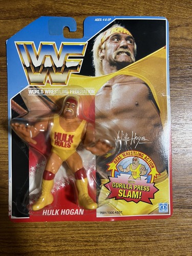 WWF HULK HOGAN HASBRO WRESTLING ACTION FIGURE SERI...