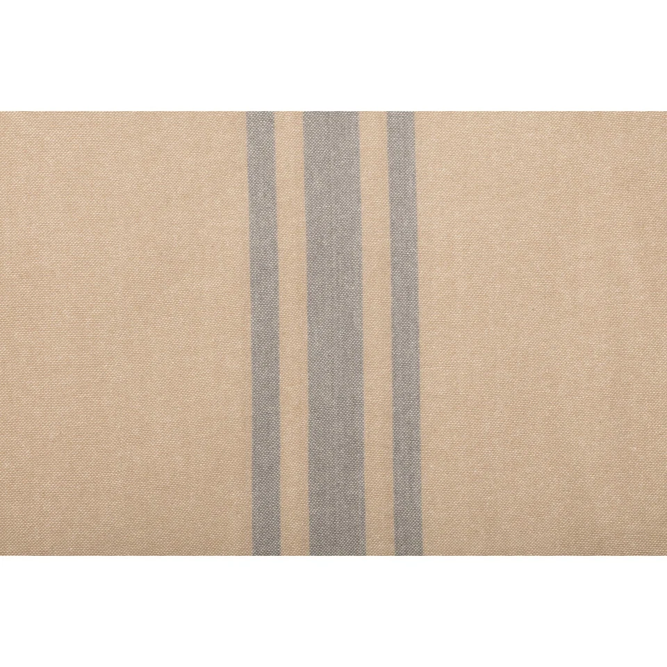 Cortina de ducha Farmers Market casa de campo cabaña Prim Cabin 100 % algodón azul/gris Foto 3 de 3