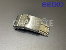 OEM Seiko 18mm MM300 Marine Master STAINLESS STEEL Clasp with DiaShield Coating