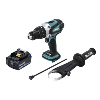 Makita DHP 458 F1 Akku Schlagbohrschrauber 18 V 91 Nm + 1x Akku 3,0 Ah