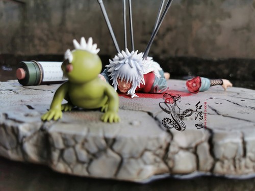 HMB Studio Jiraiya's Dead Resin Figurine Model Painted Statue GK Statue IN STOCK - Picture 2 of 7