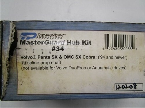 TURNING POINT PROPELLER MASTERGUARD HUB KIT # 34 VOLVO PENTA / OMC