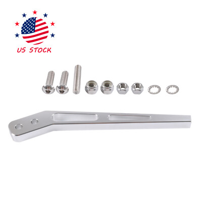 Set Billet 10'' Bent Shifter Handle Lever For Tremec T5 T45 T56 TKO500 & 600