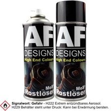 Rostl&ouml;ser Spray Kriech&ouml;l Rostschutz MoS2 Korrossionsschutz