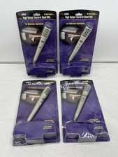 4 Sealed Labtec High Output Electret Hand Mic AM-222 Multimedia Microphone Lot