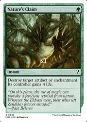 Nature's Claim (White Border) 069 Mystery Booster 2