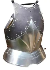 Medieval Knight Leather covered Gothic breastplate Cuirass Gift Armor