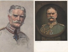 Generalfeldmarschall August von Mackensen Lot 2 AK uralt Adel Monarchie 2411012
