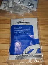 ADFORS Screen Spline .125" x 25' Black Aluminum O Fiberglass Frames Saint-Gobain