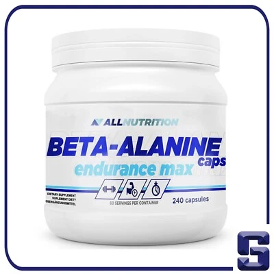 Allnutrition Beta Alanine Endurance Max - Beta Alanin mit Taurin und B6 240 Kap. - Bild 1 von 2