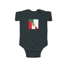 Peruvian Algerian Flag Baby Bodysuit  Algeria Peru Newborn Clothes