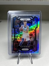 2023-24 Panini Prizm Filip Petrusev #143 Pandora Prizm Rookie RC 76ers /150
