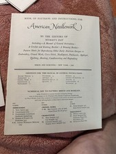 Vintage American Needlework Patterns