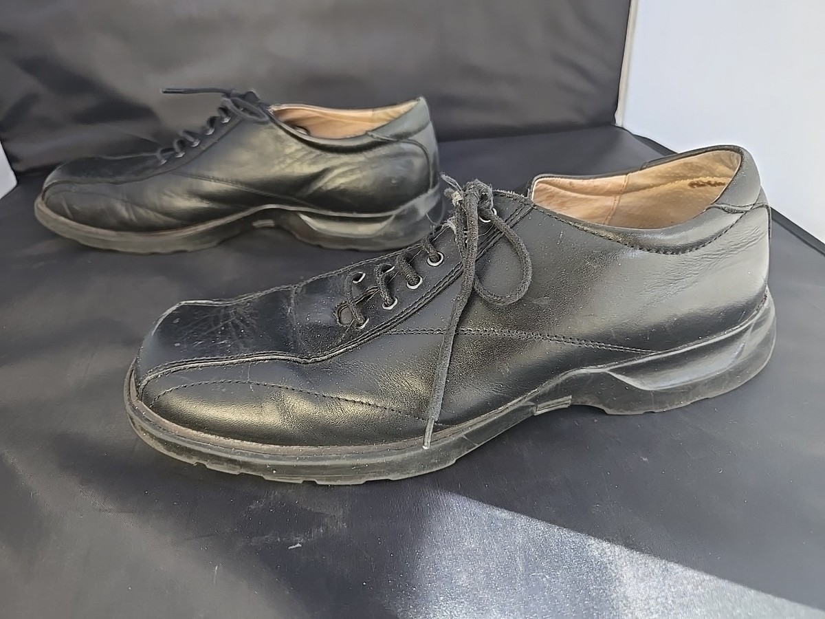 Steve Madden CREAMER men’s BLACK lace up woven leather oxford shoes size 9 HASEN Black Leather Men main image 2