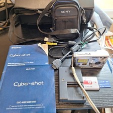 Sony Cyber-shot DSC-W80 7.2 Mp Digital Camera Working
