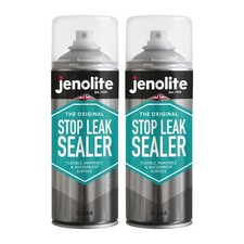 Stop Leak Sealer Spray | CLEAR | 2 x 400ml | Leak Sealer for Gutters and Flat...