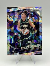 2025 Panini Prizm WNBA #137 Jessica Shepard Ice Prizms