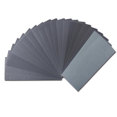 Variety Pack Sandpaper 20PCS Assorted Grit Wood Metal Wet Dry Sanding Kit USA