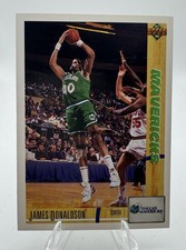 1991 Upper Deck #124 James Donaldson Dallas Mavericks
