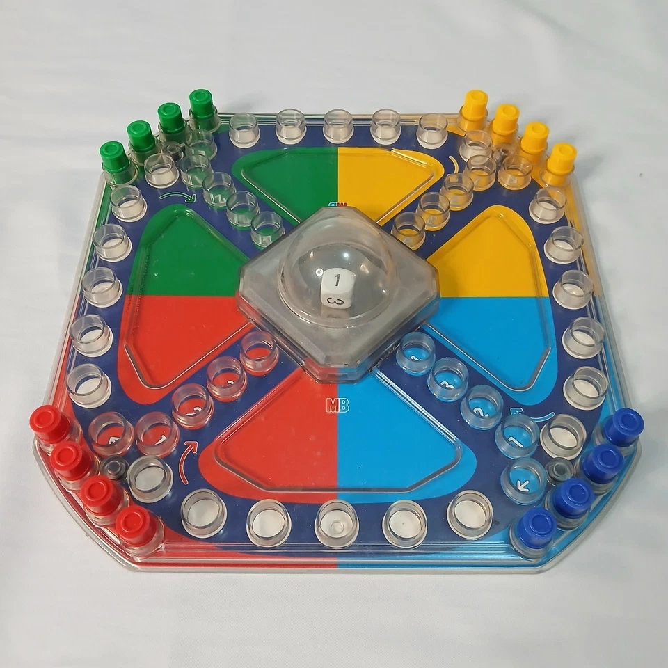 Frustration 2000 Boxed Board Game Pop-O-Matic, MB Games, Vintage Complete  - Image 2 of 4