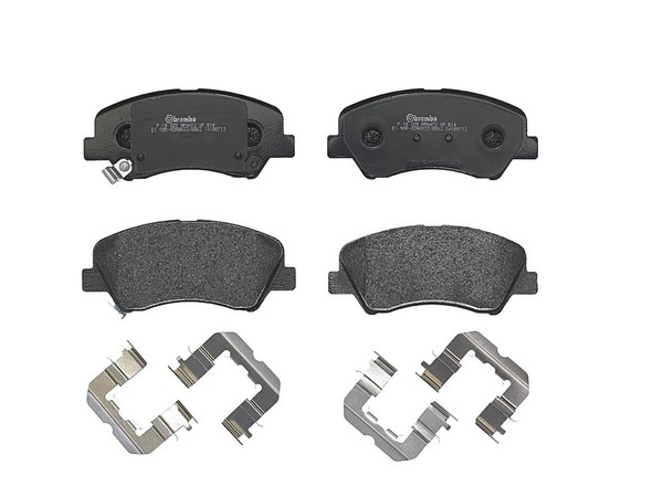 Brembo BremsbeläGe Mit ZubehöR Vorne (P 18 025) FüR KIA RIO III Hyundai Accent-image