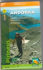 Wanderkarte Andorra 1:40.000. PIOLET mapes