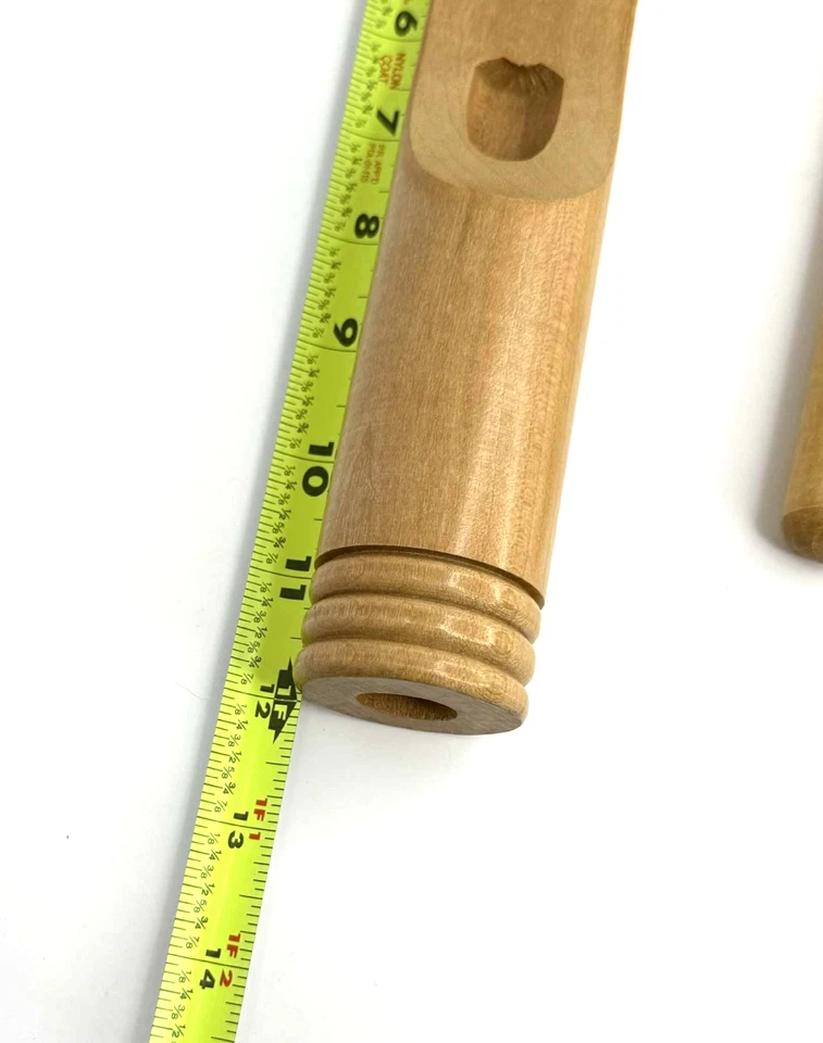 LP Percusión Latina Africana Cuerpo Hueco Clave Madera Dura Ritmo Instrumento de Mano Foto 3 de 3