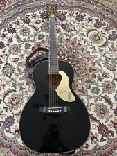 Gretsch G5021E-BLK Rancher Penguin Parlour Electro-Acoustic Guitar Black