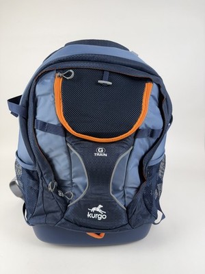 $170 Kurgo Navy Blue G-Train Backpack For Carrying Small Sized Dogs EUC