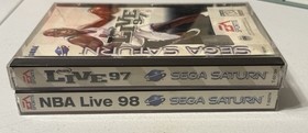 NBA Live 97 & 98 (Sega Saturn) Tested & Working