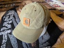 Carhartt Vintage Olive Green Hat Ballcap Made...