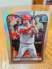2026 Bowman - Jimmy Crooks #36 Chrome Red Rookie Cardinals (RC,SP)
