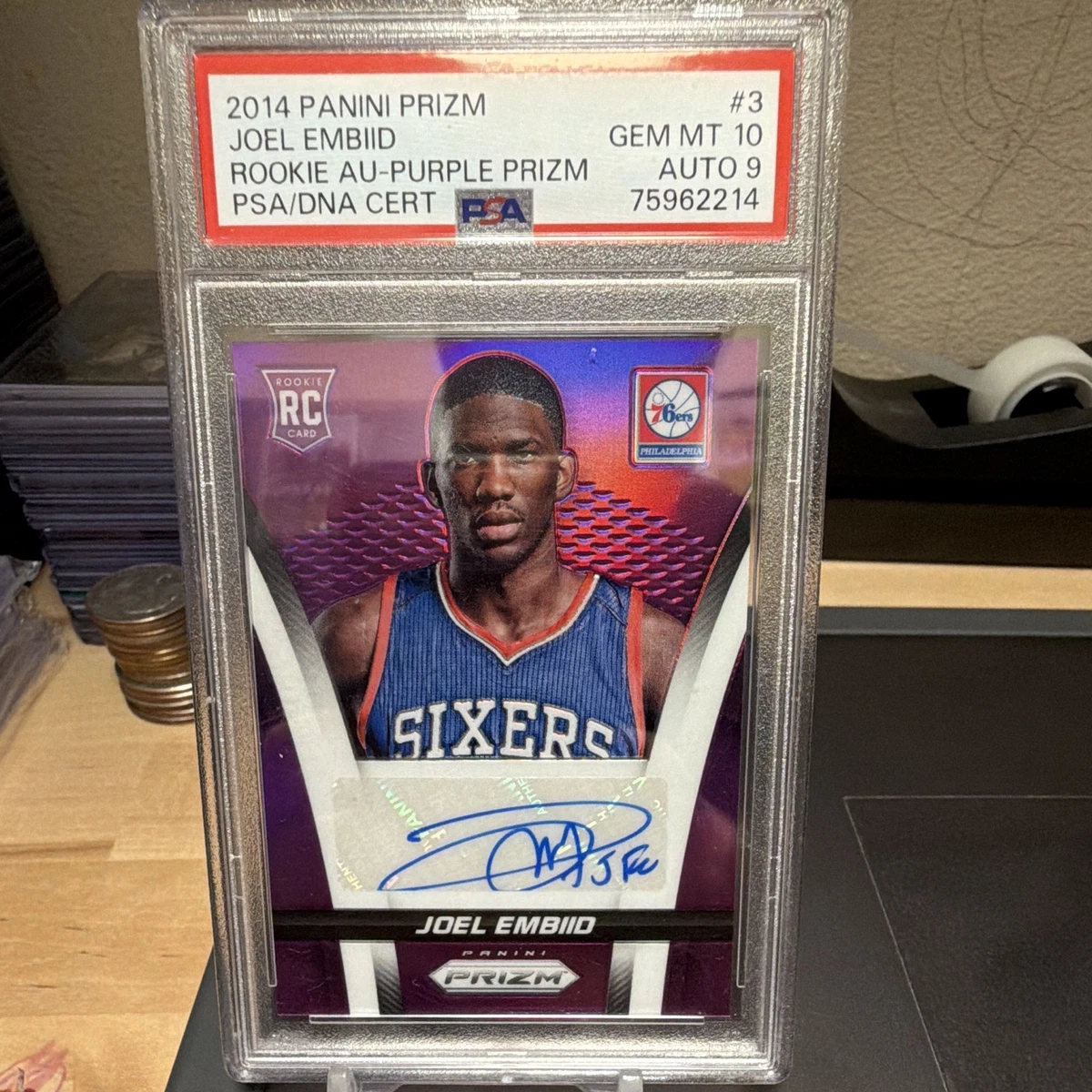 Joel Embiid Basketball Sports Trading Cards & Accessories