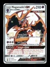 Naganadel GX Shiny Holo Rare Hidden Fates: Shiny Vault SV63/SV94 NM