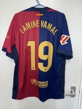 BARCELONA LAMINE YAMAL 19 2024/25 home la liga Football Shirt Nike camiseta
